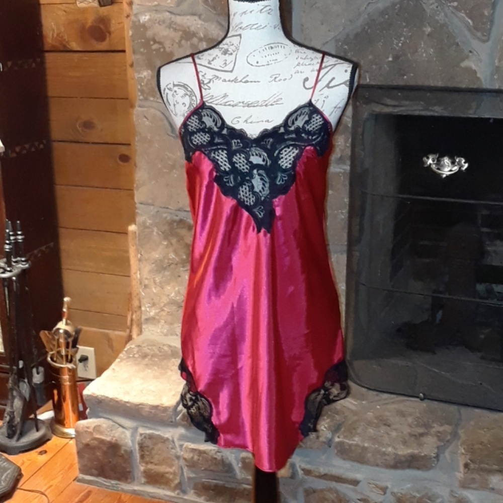 Vintage Victoria's Secret red gown
